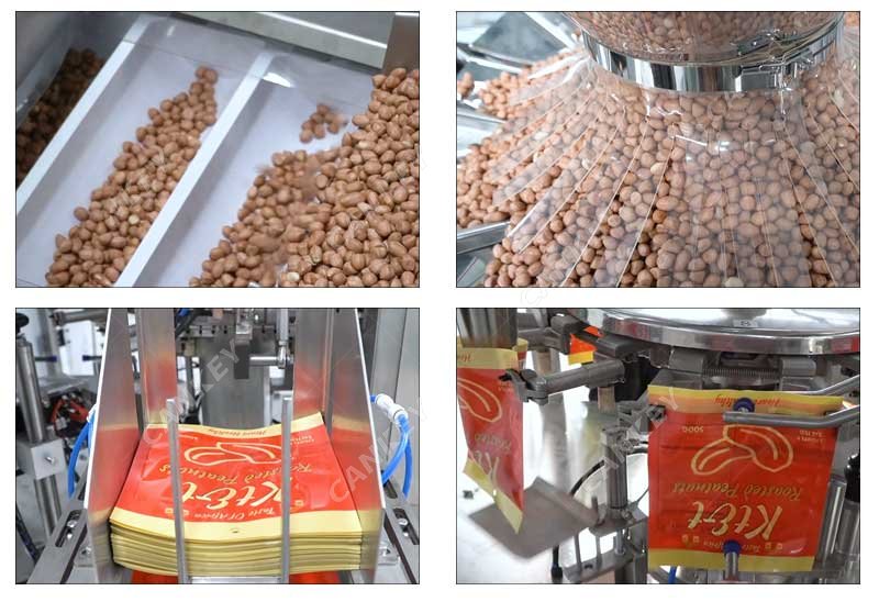 машина для упаковки в пакеты дой пак с зип