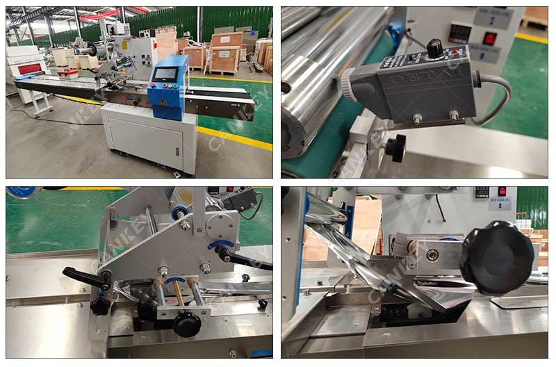 Машина для упаковки многослойного печенья